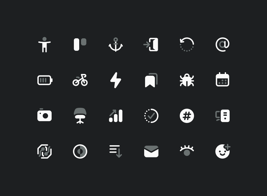 Nucleo Essential Icons