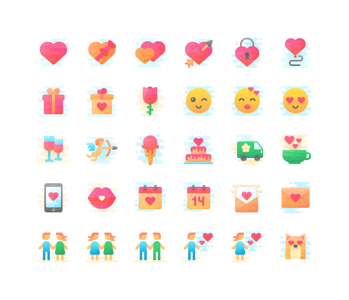 Valentine Day Preview2 by Icons8