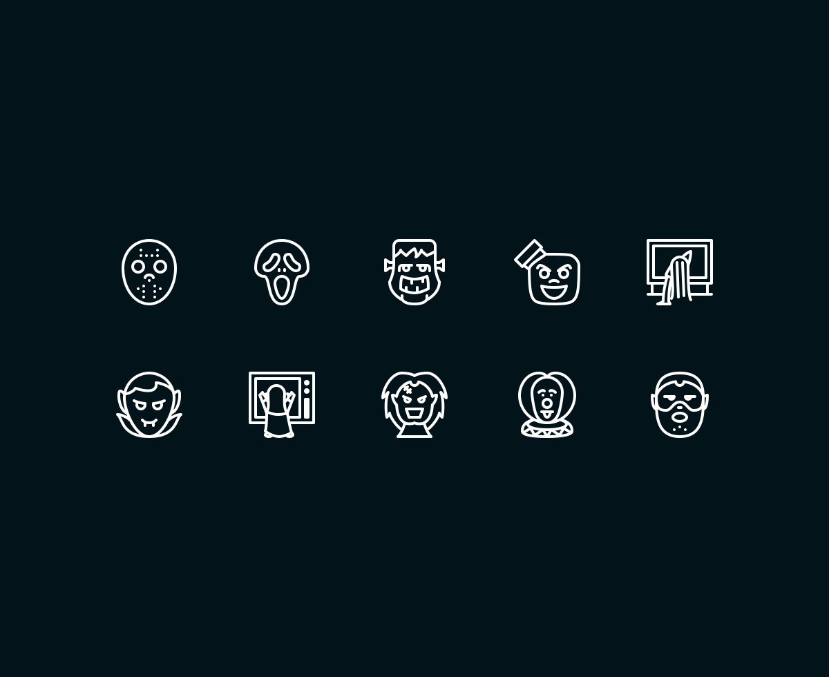 Horror Movie Icon Pack