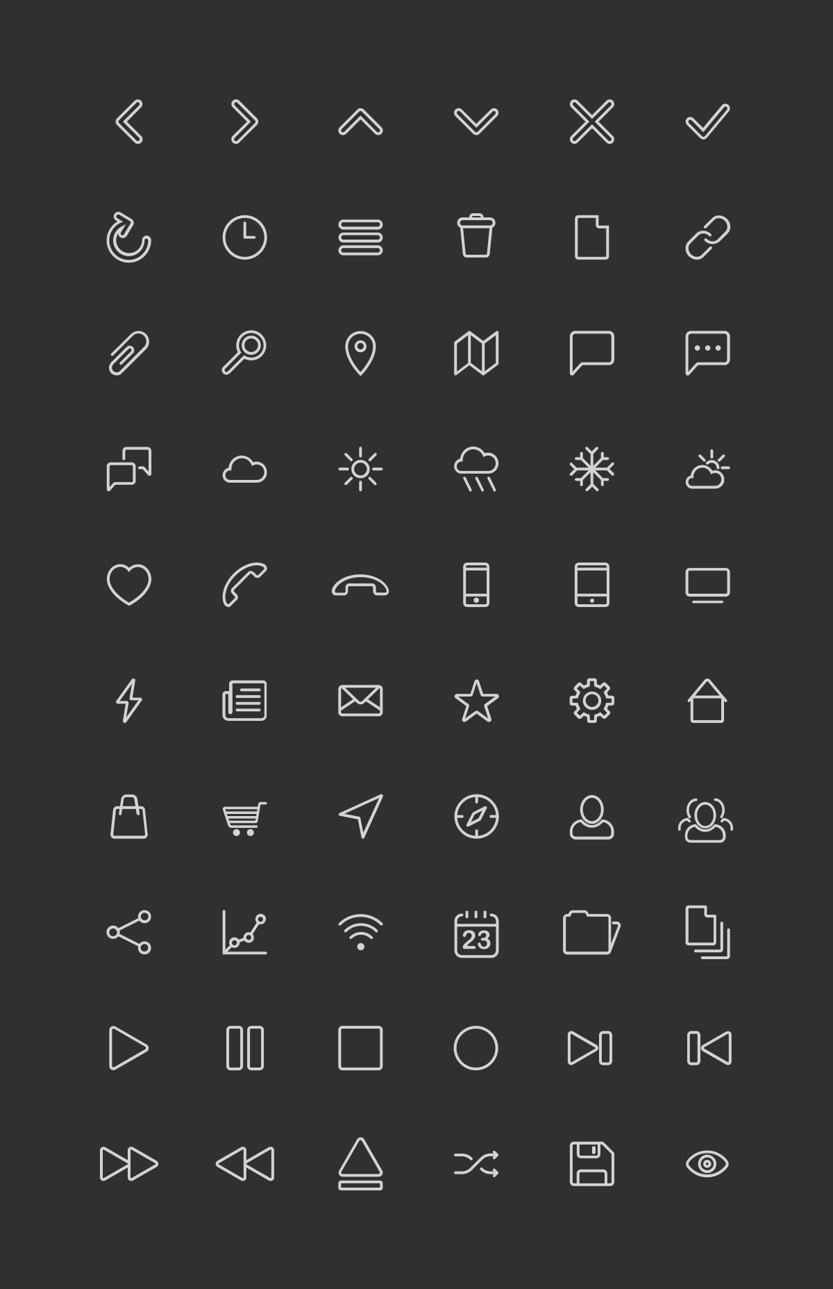 Free Line Icons