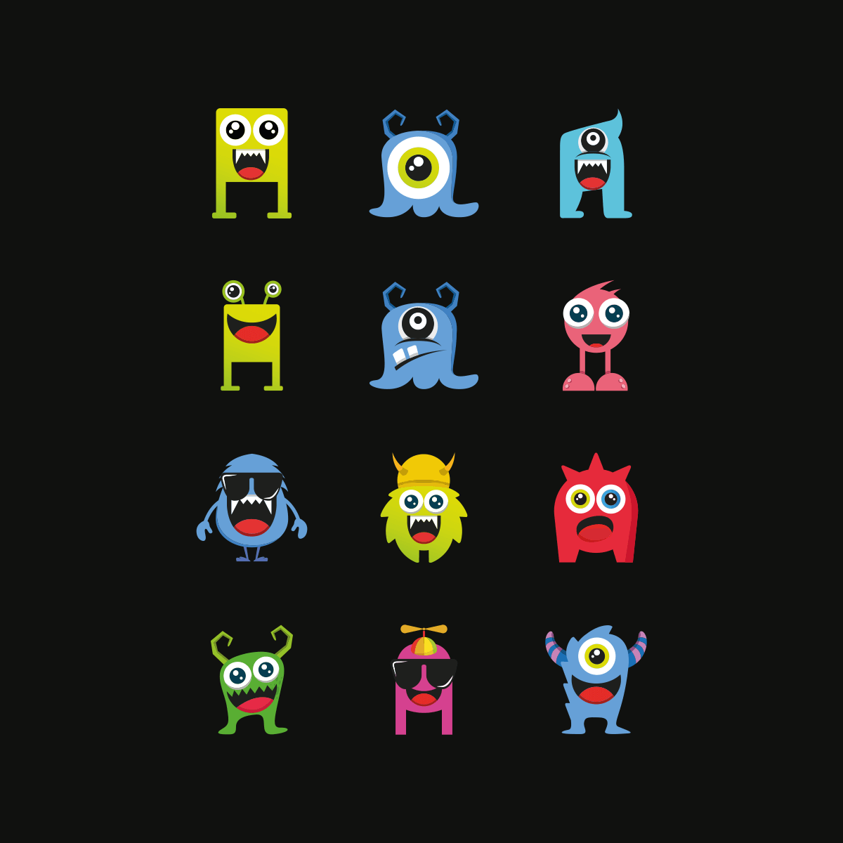 monster icons