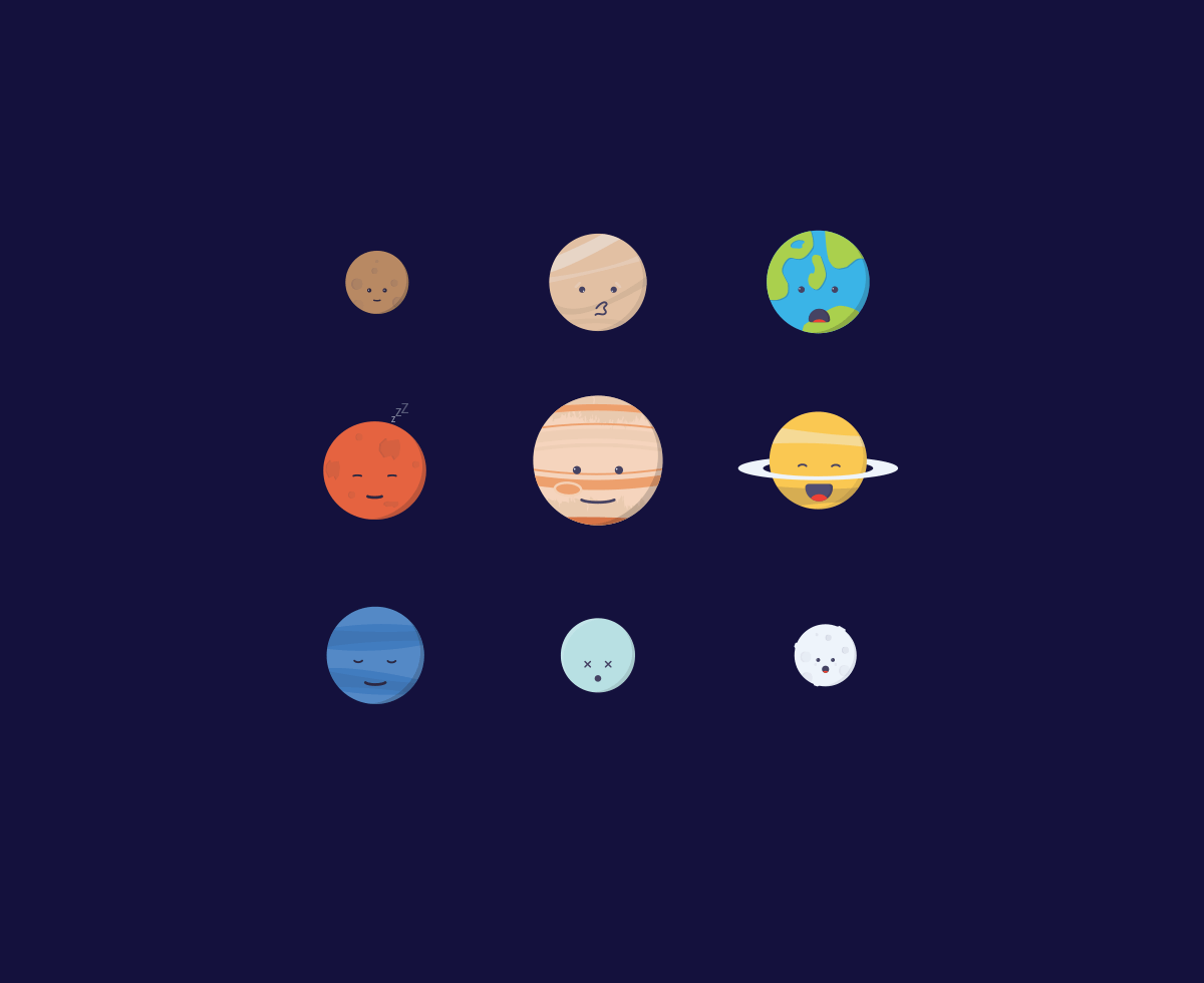 Planet Icons