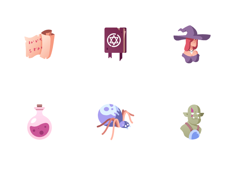 Fantasy and Role-Play Game Icons