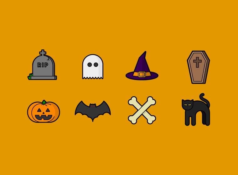 10 Free Halloween Icons
