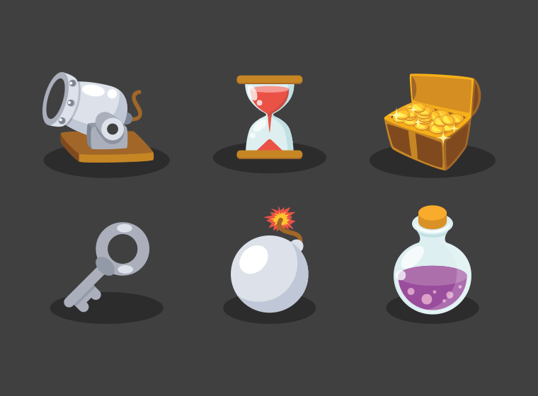Game Elements Icons