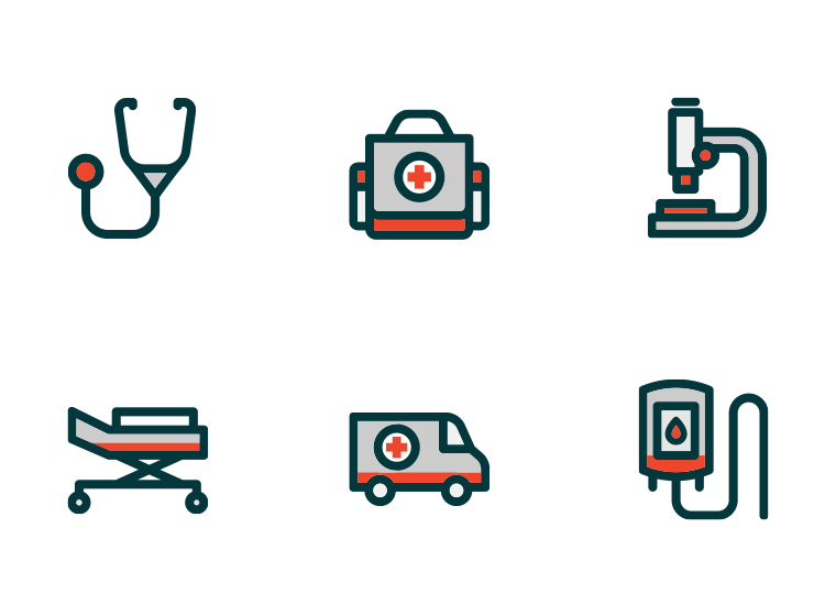 Hospital Icons
